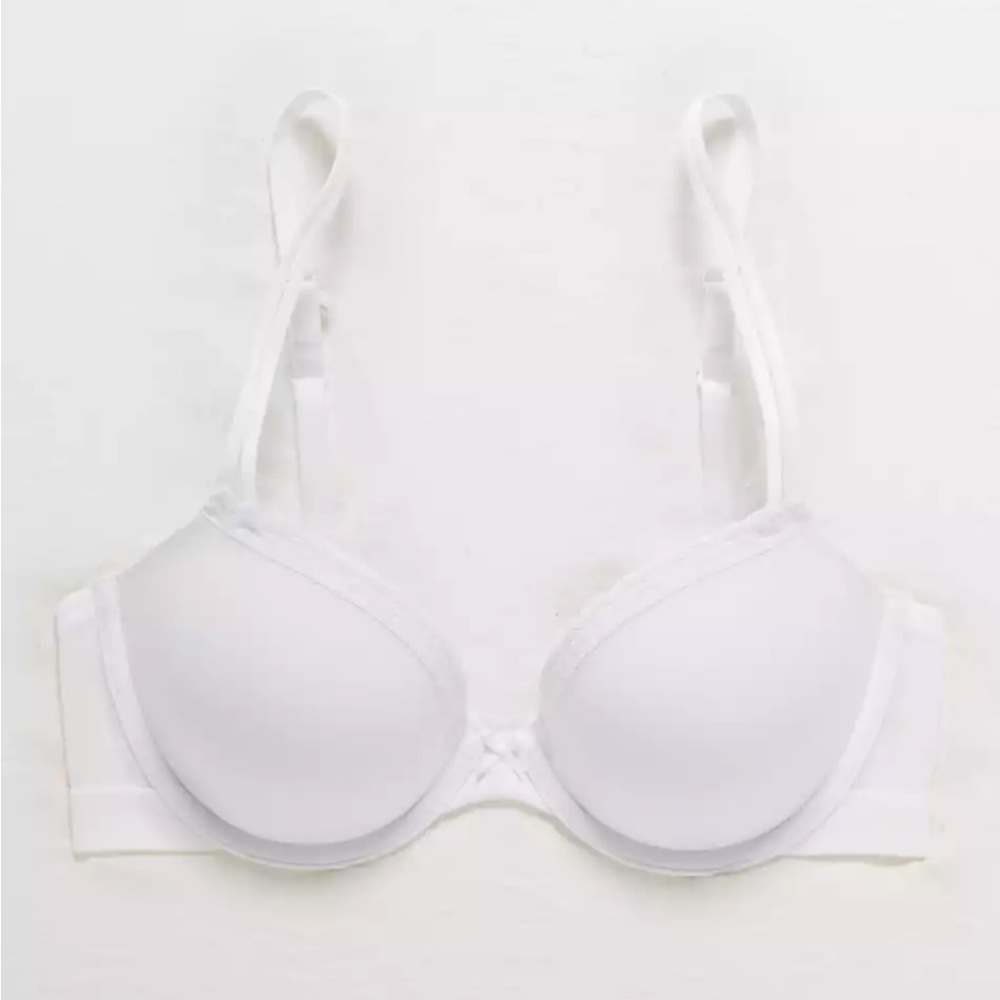 NWT aerie Real Happy Demi Lightly Lined Bra